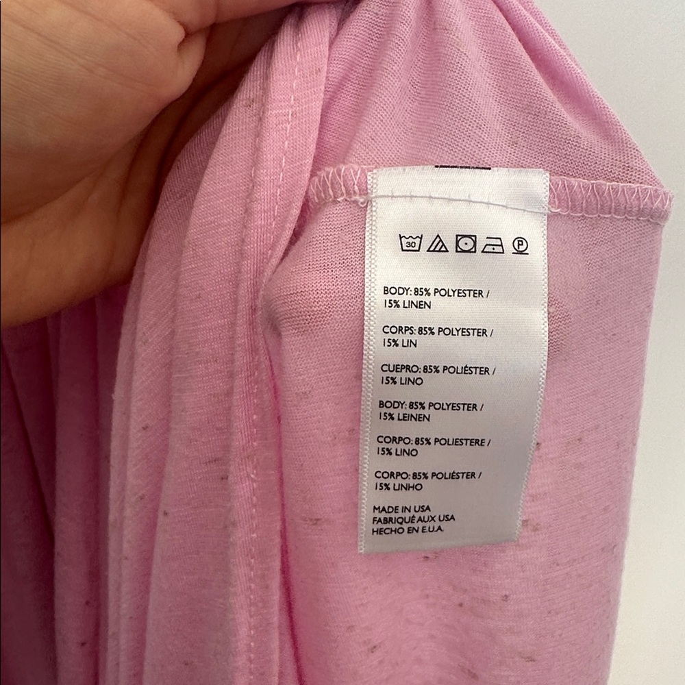 Free people beach linen Pink Dress M - Picture 5 of 6
